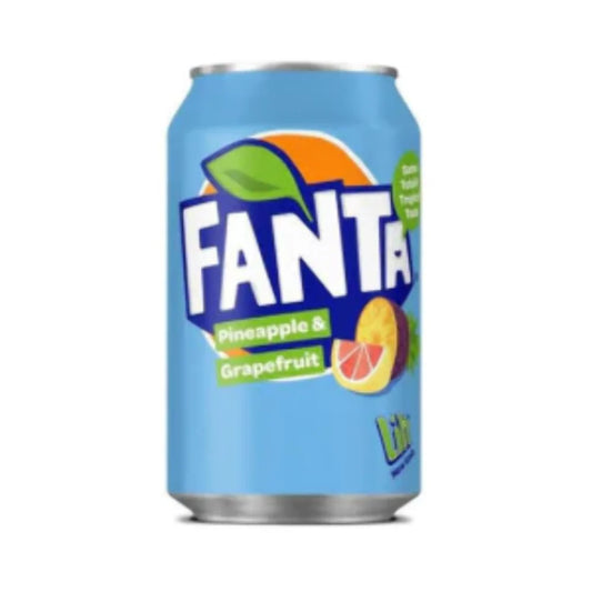 Fanta Pineapple & Grapefruit 330ml - Tom's Confectionery Warehouse