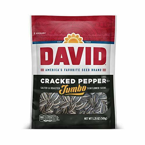 David Cracked Pepper Sunflower Seeds - 149g