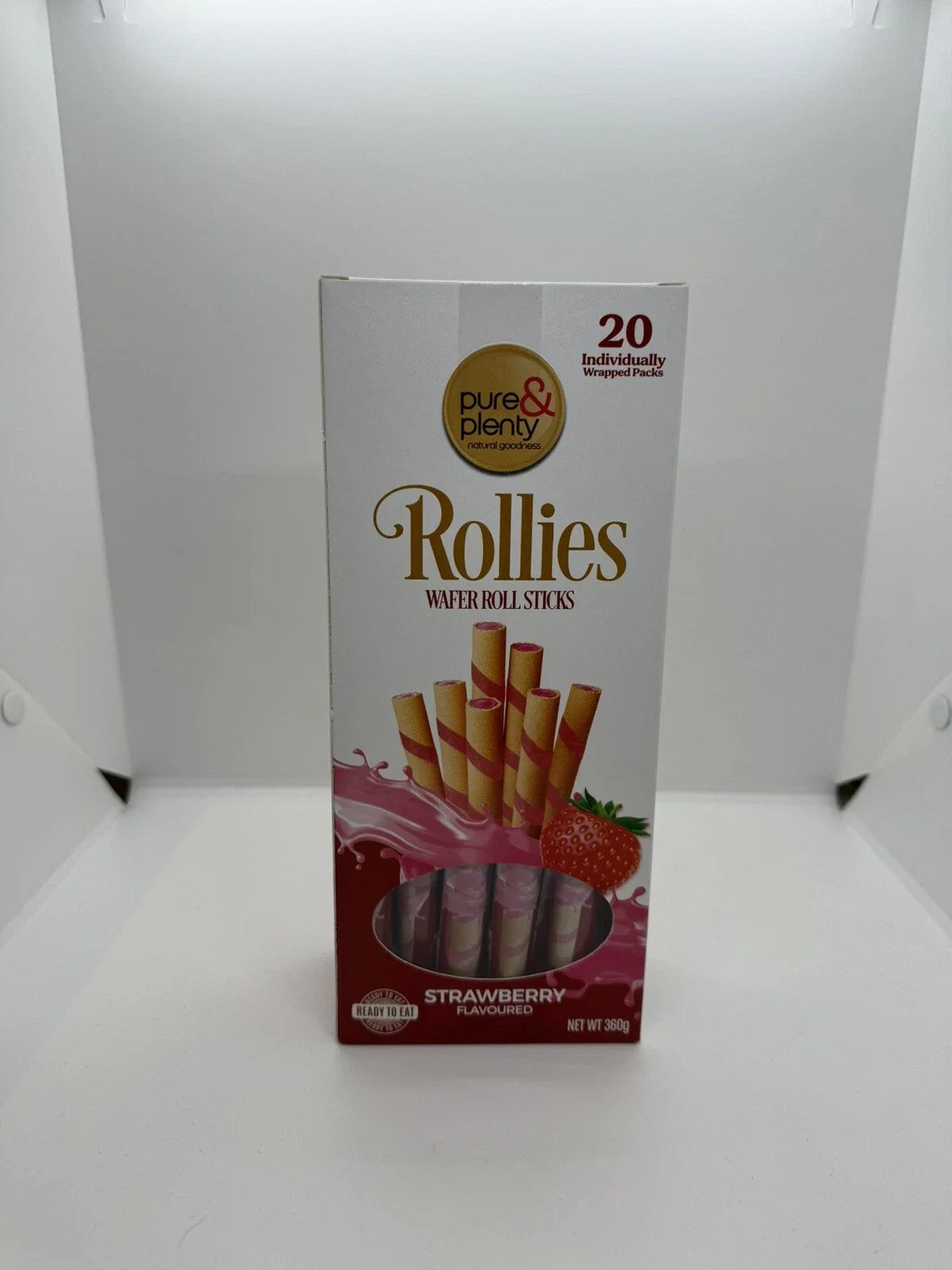 P&P Wafer Roll Sticks Chocolate 255g