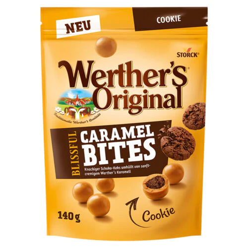 Werthers Original Caramel Cookie Bites 140g
