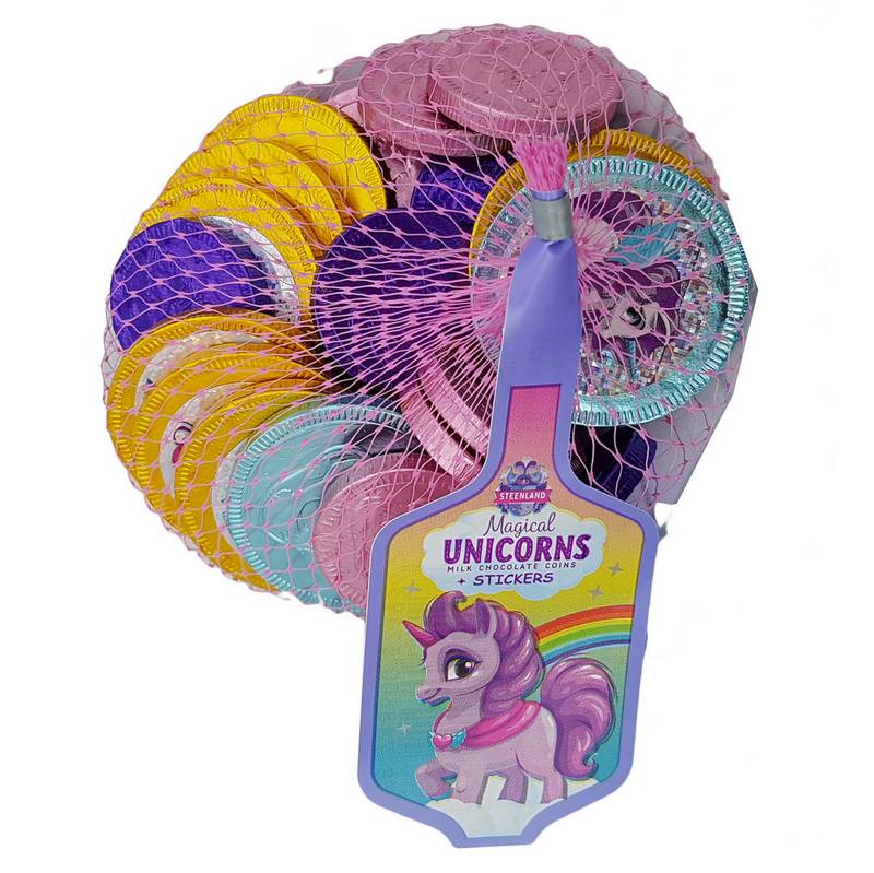 Steenland Chocolate B.V Unicorn Chocolate Coin