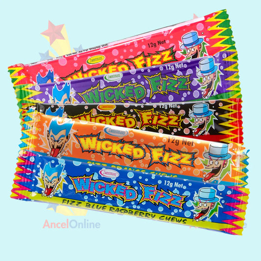 W/F Rock Candy Sticks Assort 60g