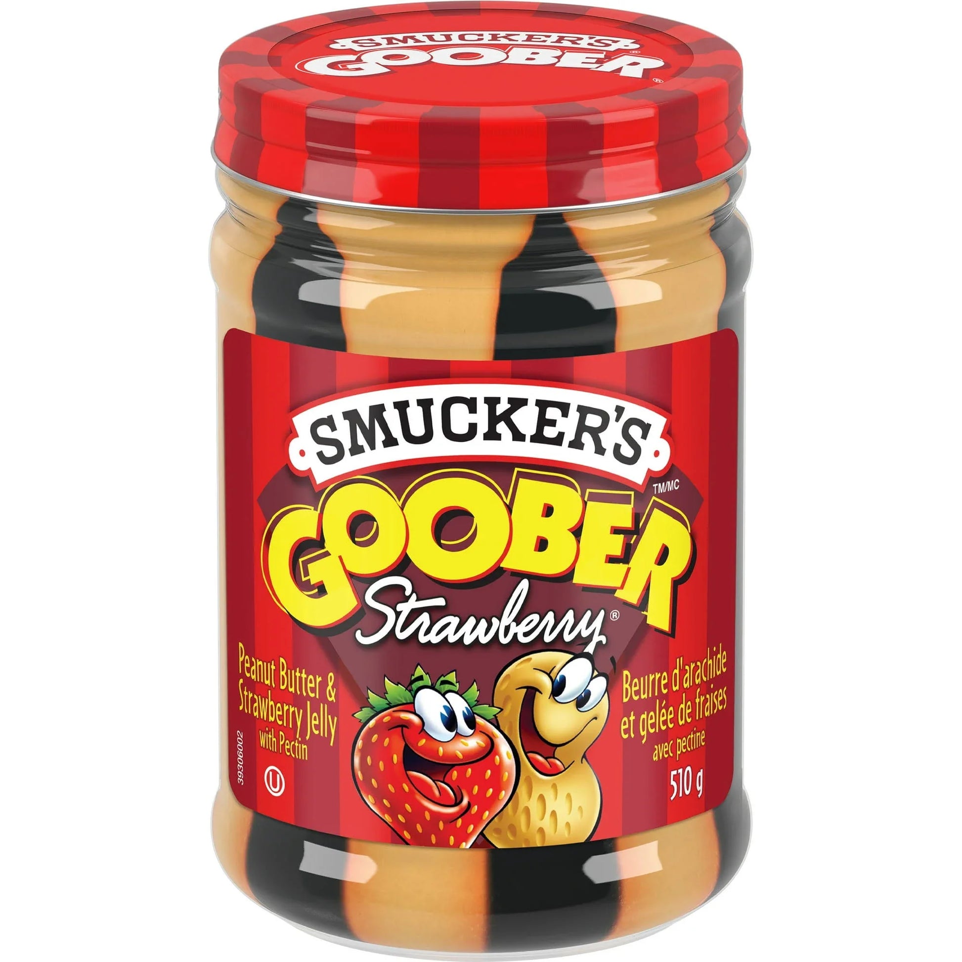 US Smucker's Goober Strawberry & PB 510g - Tom's Confectionery Warehouse