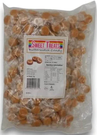 Butterscotch 1KG Bag - Tom's Confectionery Warehouse