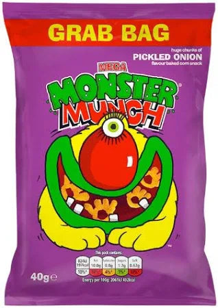 Monster Munch Pickled Onion Chips 40g