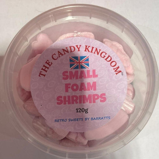 TCK Tub Small Foam Shrimps 120g