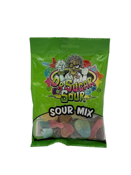 Dr Sugar Sour Mix 100g - Tom's Confectionery Warehouse