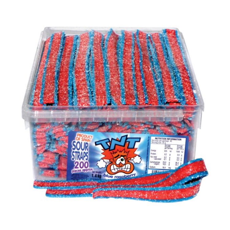 AIT TNT  Sour Straps Blue Raspberry