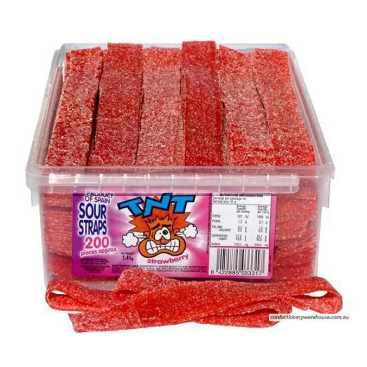 AIT TNT Sour Straps Strawberry