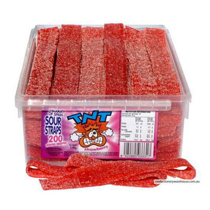 AIT TNT Sour Straps Strawberry