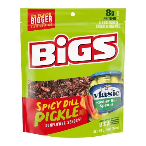 Bigs Sunflower Seeds Spicy Dill Pickle 152g