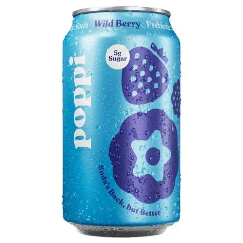 Poppi Wild Berry 355ml