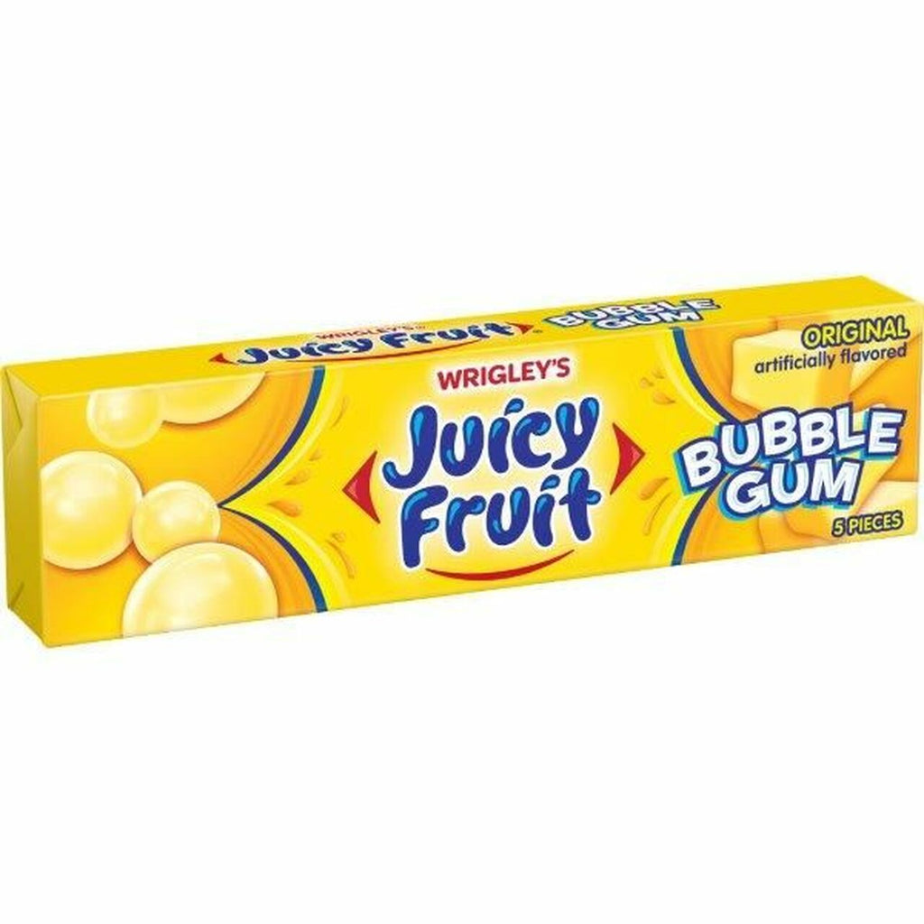 Wrigley's Juicy Fruit Original Bubblegum 5pc