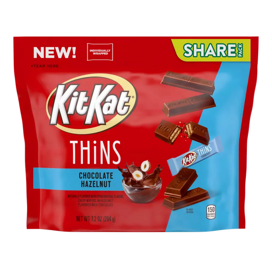 KITKAT THINS CHO/HNUT 7.37OZ