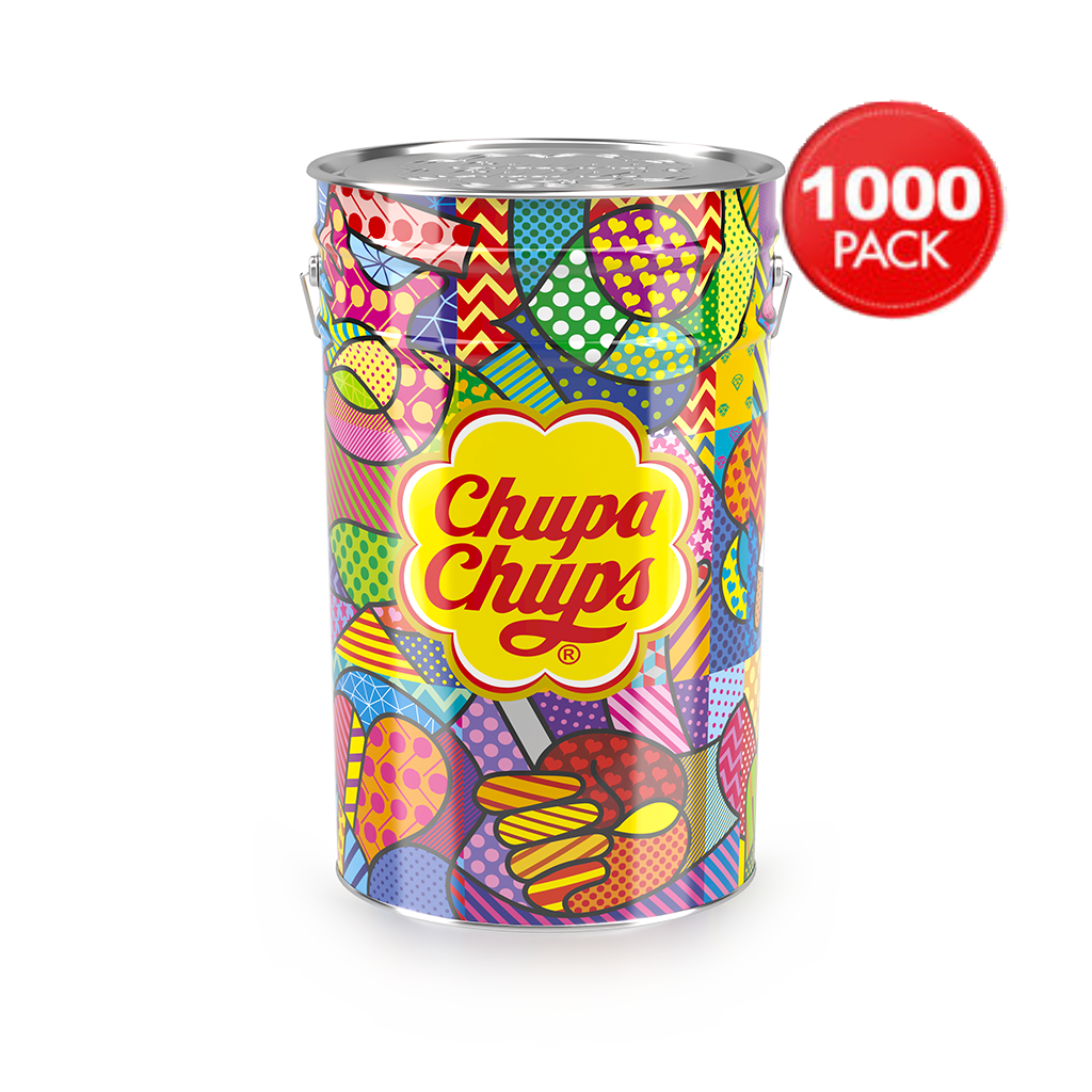 Chupa Chups Mega Tin - Tom's Confectionery Warehouse