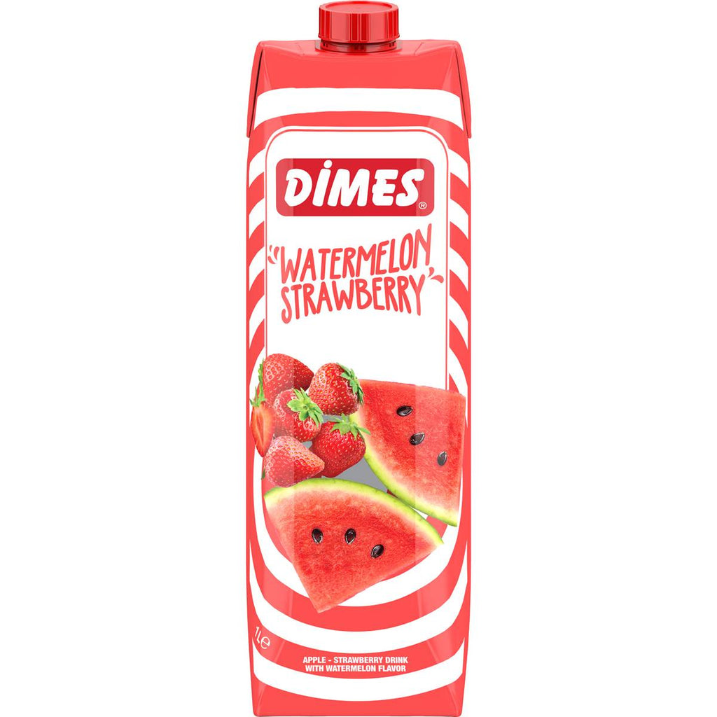 Dimes Watermelon and Strawberry Juice 1litre