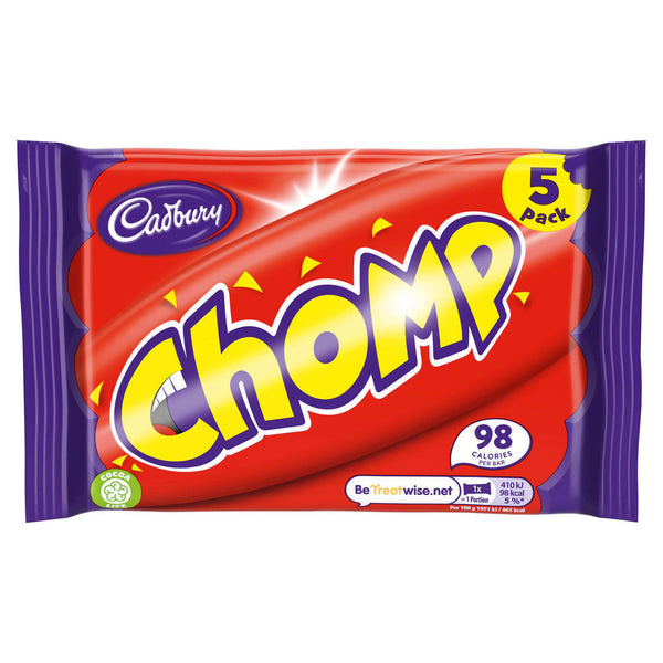 Cadbury Chomp 5 bars 105g