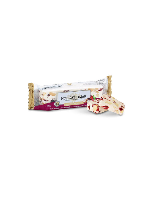 Limar Wild Berry Macadamia Nougat 150g