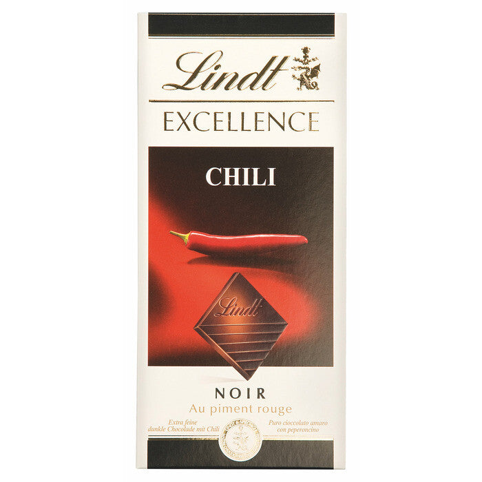 Lindt Excellence Chilli 100g - Tom's Confectionery Warehouse