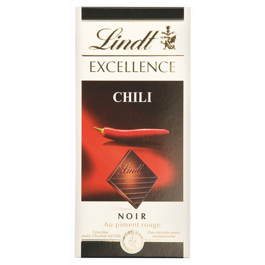Lindt Excellence Chilli 100g - Tom's Confectionery Warehouse