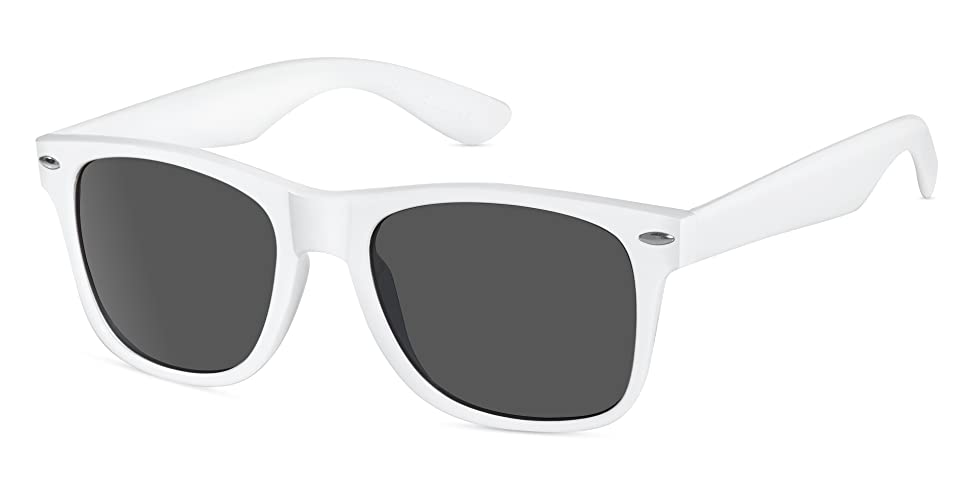 White 80's Glasses