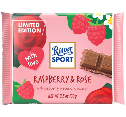 Ritter Sport Raspberry & Rose 100g