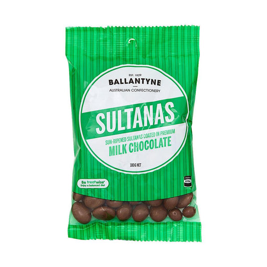 Ballantyne Sultanas Chocolate Milk 180g