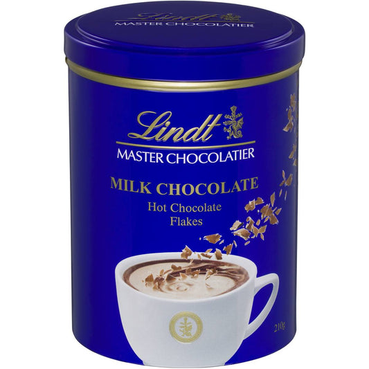 LINDT MILK CHOCOLATE FLAKES 210G
