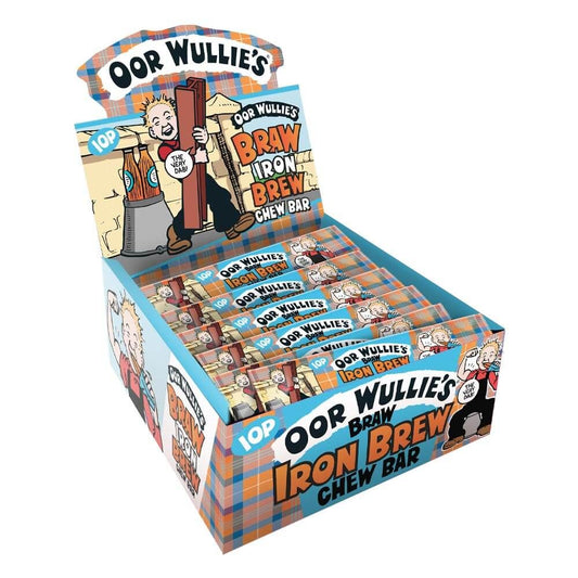 UK Oor Wullie's Braw Iron Brew Chew Bar 11g