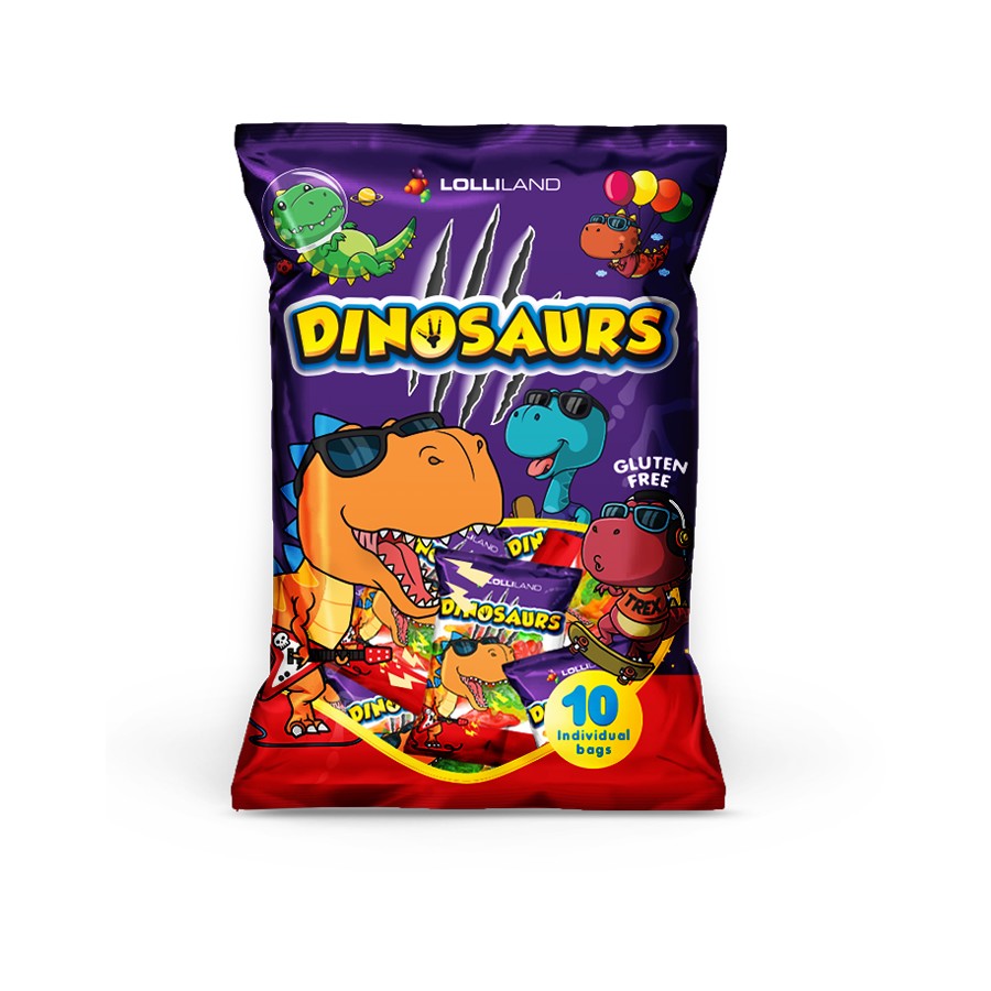 Lolliland Dinosaurs Multi 25g