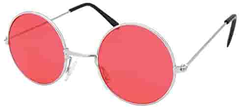 Red Hippy Glasses