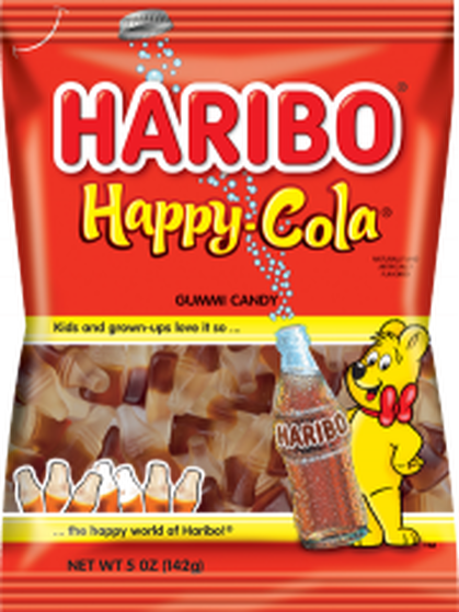 Haribo Happy Cola Bottles Bag