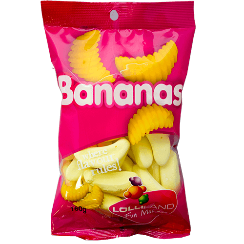 Lolliland Bananas 100g