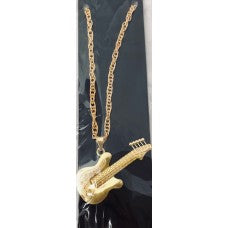 chain necklace guitar