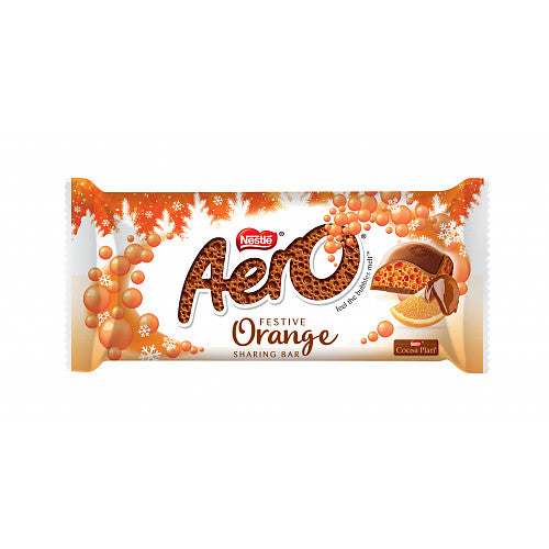 UK Nestle Aero Orange Block