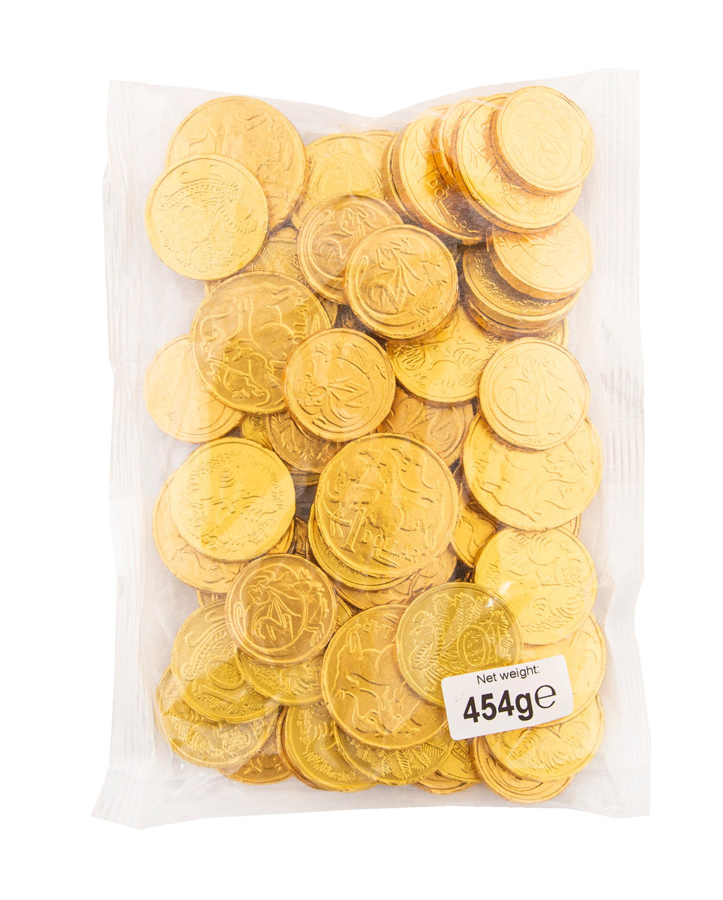 Lolliland Gold Foil Choc Coins 454g