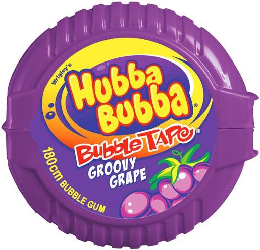 Wrigley's Hubba Bubba Grape Tape 56g