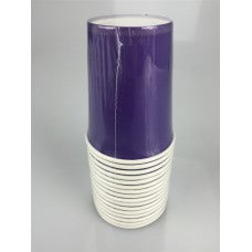 Purple color 9oz cup 16pcs