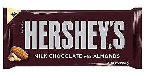 Hersheys XL Milk Chocolate Bar 124g