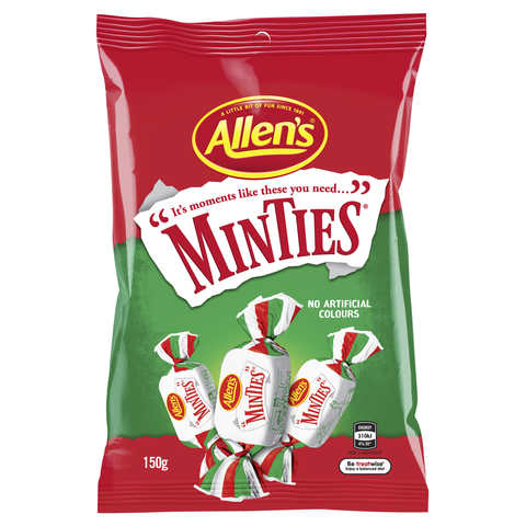 Allen's Minties Bag 150g