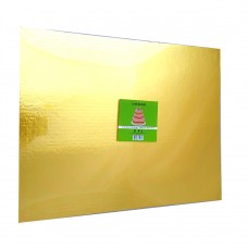Cake Board Rectangle - Gold Foil 16x20" 4mm