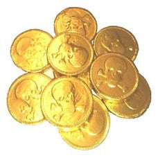 Pirate Plastic Gold Coins
