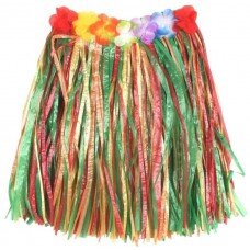 60cm multicolour hawaiian skirt