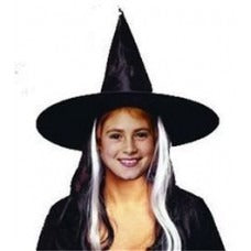 Witches hat with hair