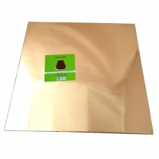 Cake Board Square - Rose Gold Foil 40cm 12mm