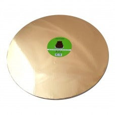 Cake Board Round - Gold Foil 40cm 12mm