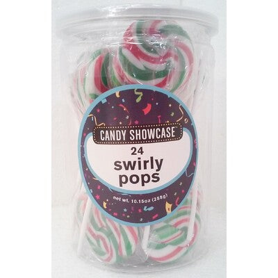 Christmas swirl pops 288g