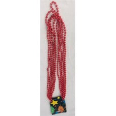 Metallic ball chain 84mm RED