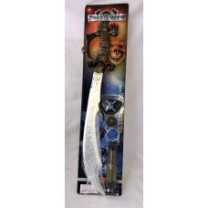 Silver pirate legend sword 5pc set