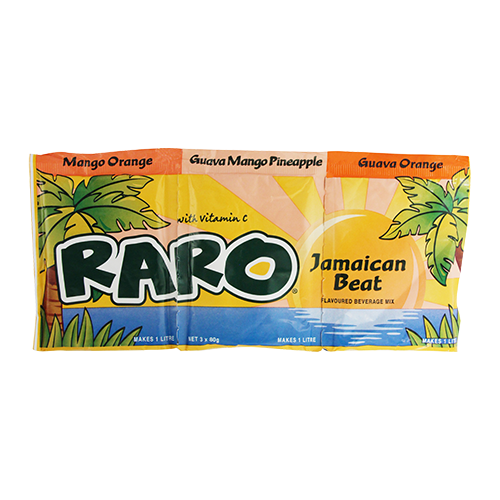 Raro Jamaican Beat Beverage Mix 3pk